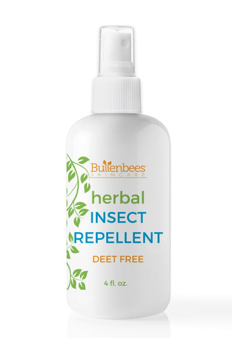 Herbal insect repellent, DEET- free, made with essential oils and witch hazel